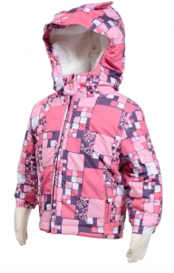 Zimná bunda pre najmenšie deti , Barva - Ružová