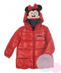 Zimná bunda Minnie baby , Velikost - 68 , Barva - Červená