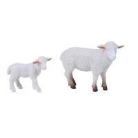Zvieratá na farme 2 v 1 - ovce , Barva - Biela